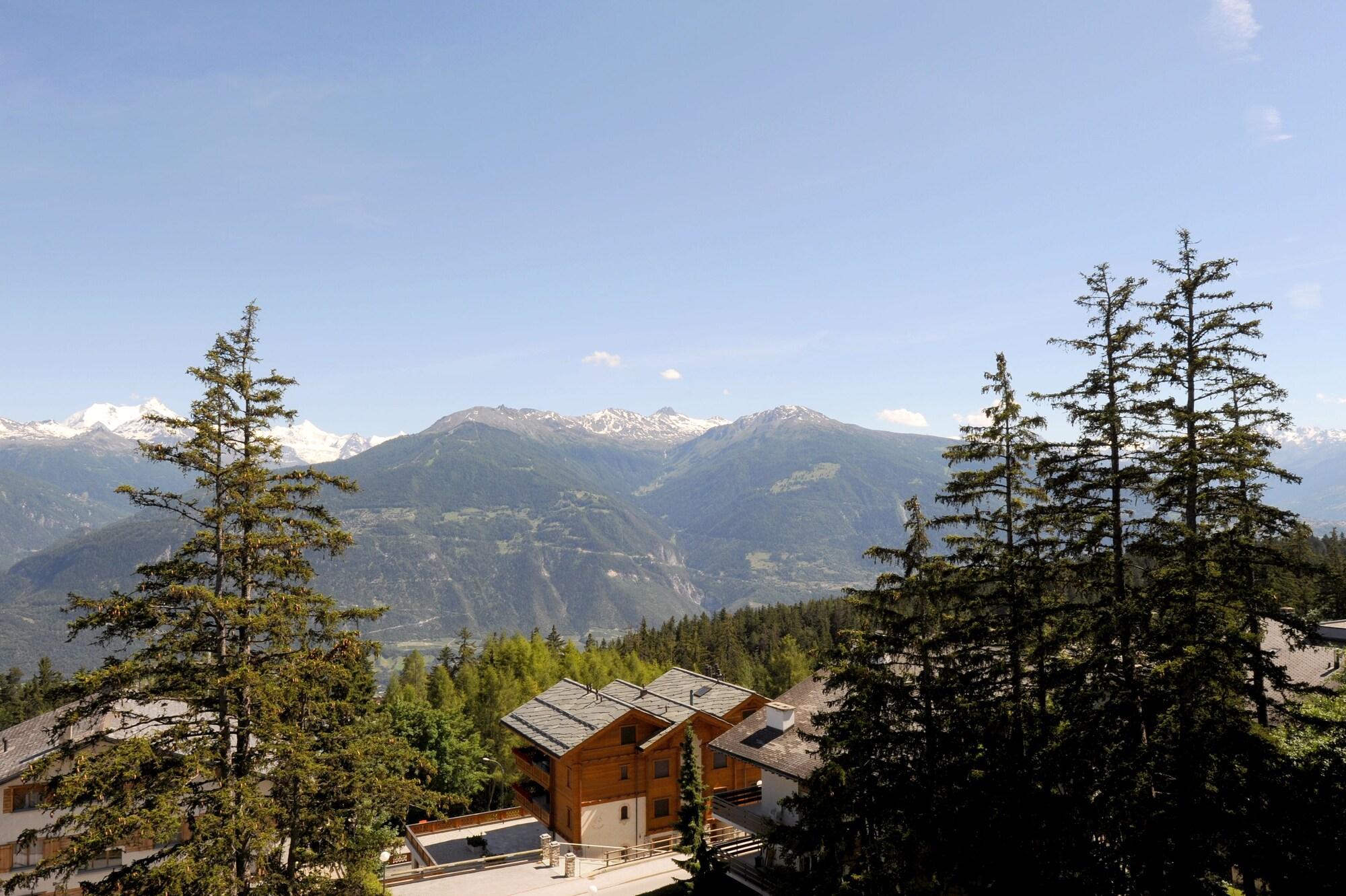 Hotel Helvetia Intergolf Crans-Montana Eksteriør bilde