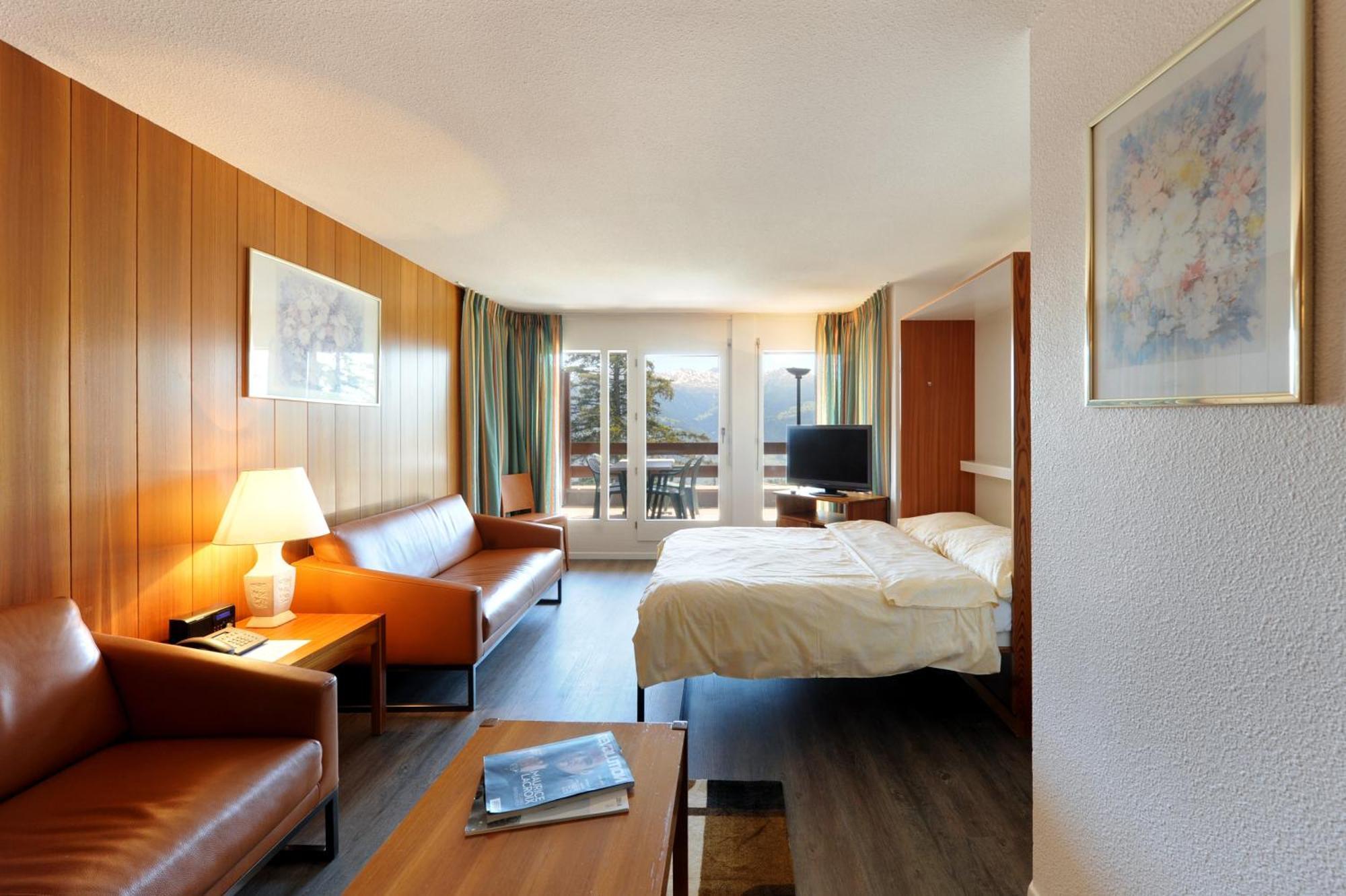 Hotel Helvetia Intergolf Crans-Montana Eksteriør bilde