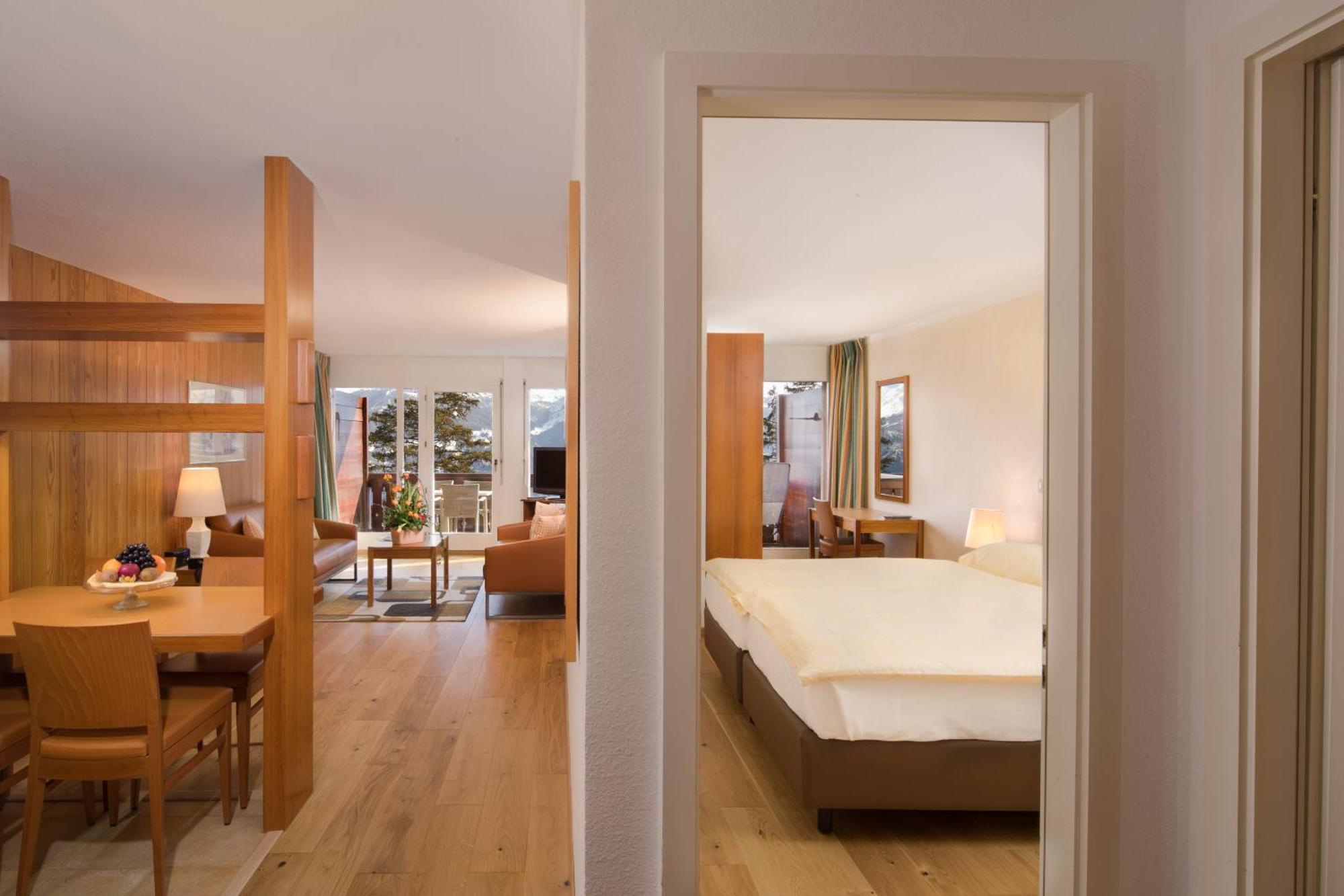 Hotel Helvetia Intergolf Crans-Montana Eksteriør bilde