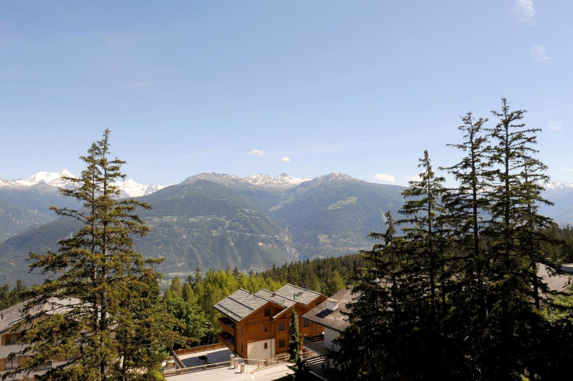 Hotel Helvetia Intergolf Crans-Montana Eksteriør bilde
