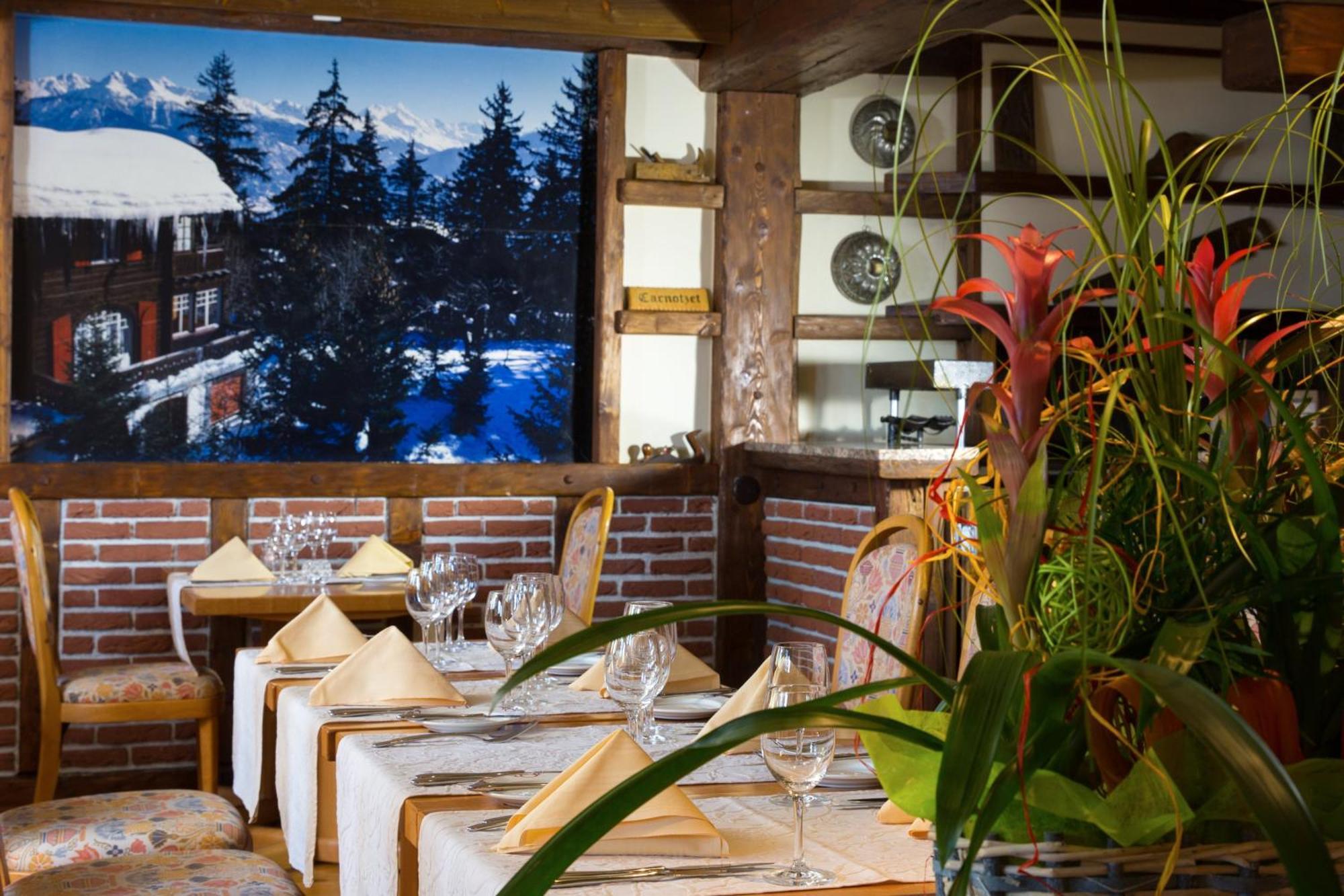Hotel Helvetia Intergolf Crans-Montana Eksteriør bilde