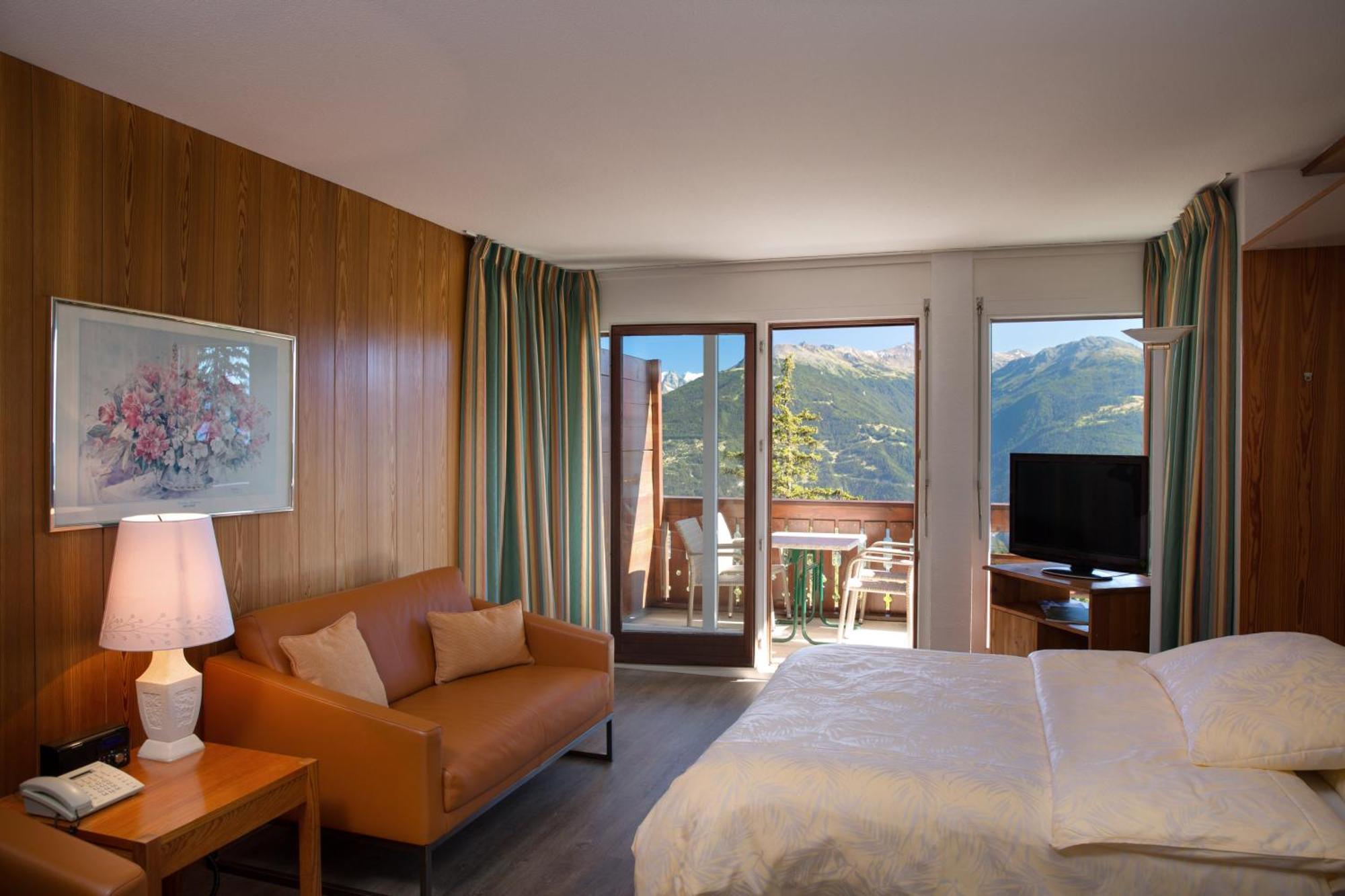 Hotel Helvetia Intergolf Crans-Montana Eksteriør bilde