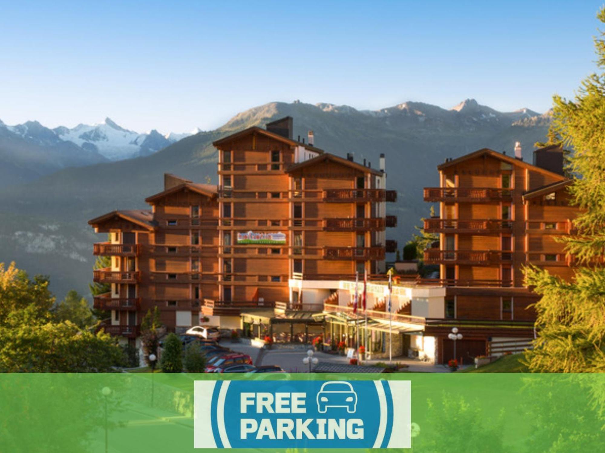 Hotel Helvetia Intergolf Crans-Montana Eksteriør bilde